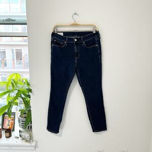 Gap Dark Blue True Skinny Jeans Size 10